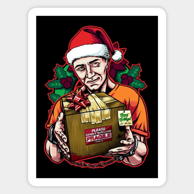 Christmas in a Box Sticker by LArts